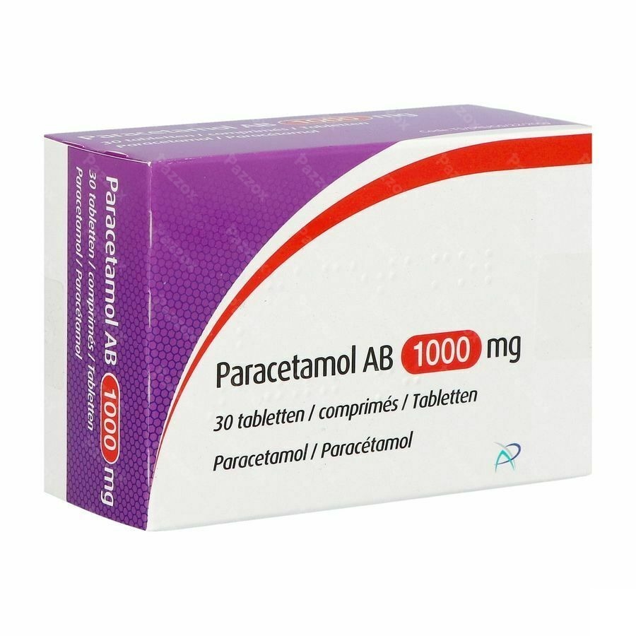 Paracetamol Ab 1000mg Comp 30