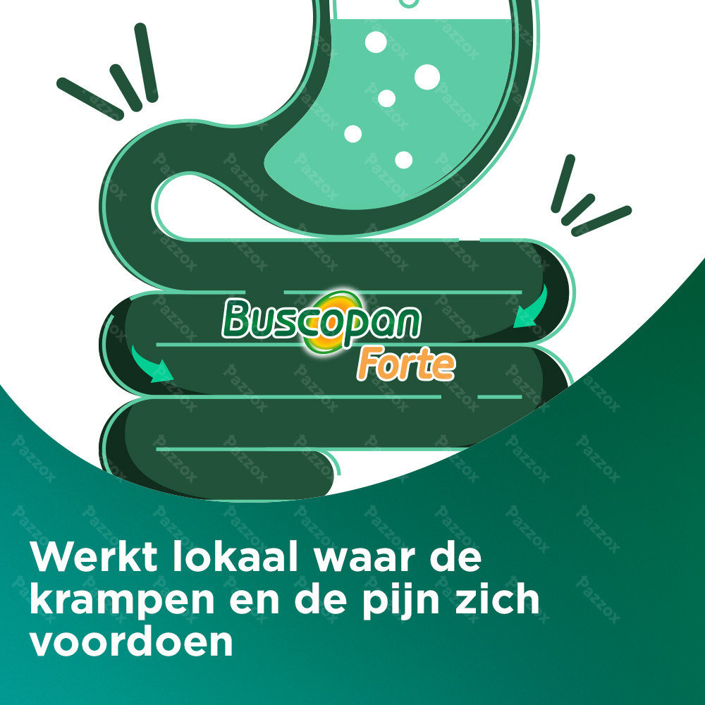 Buscopan Forte 20mg 50 Filmomhulde tabletten