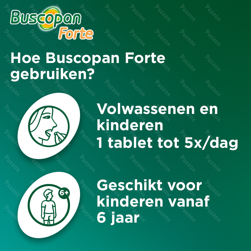 Buscopan Forte 20mg 50 Filmomhulde tabletten
