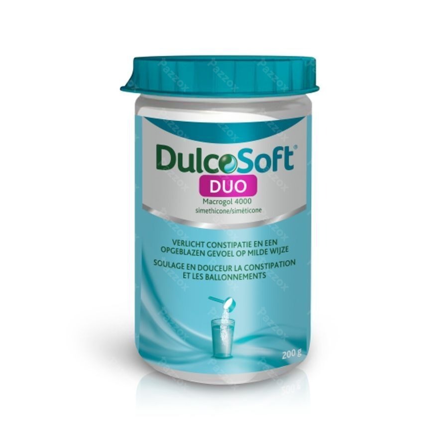 Dulcosoft Duo Pdr Sol Buvable Pot 200g
