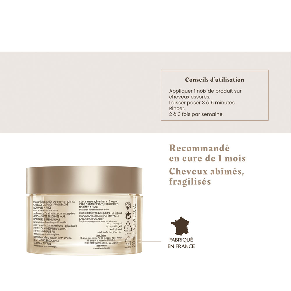 Furterer Absolue Keratine Masque Classic 200ml