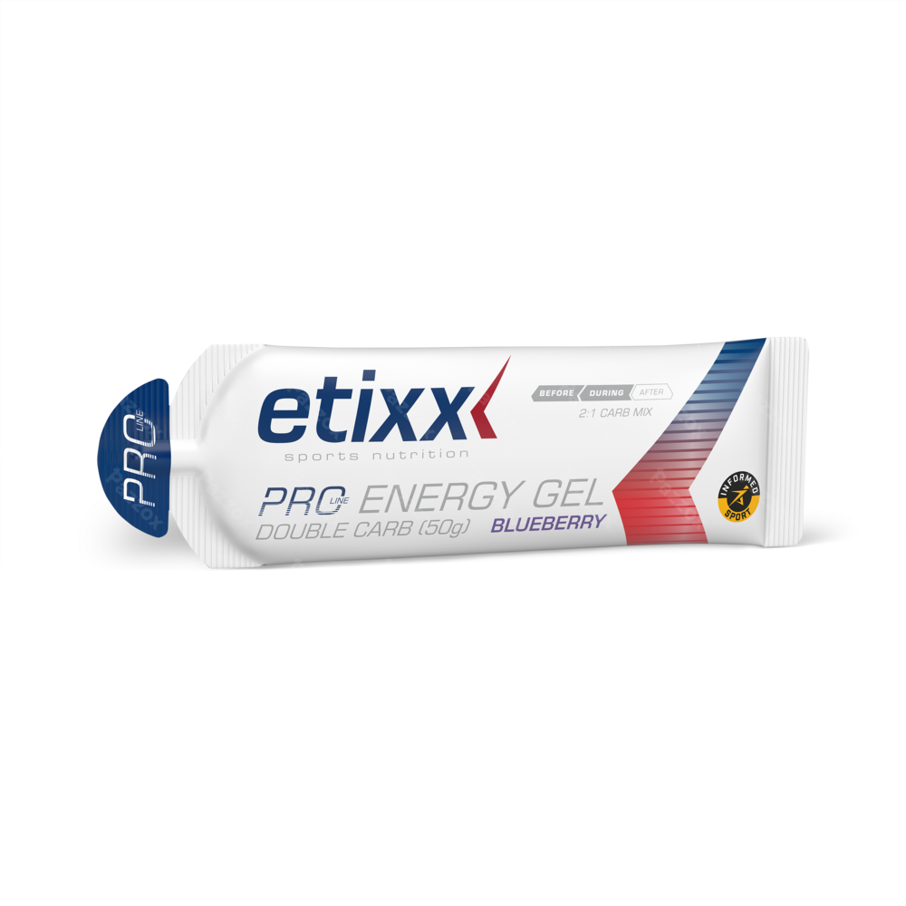 Etixx Double Carb Energy Gel Prol.blueberry12x60ml