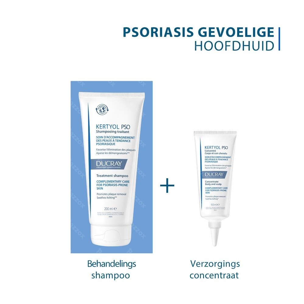 Ducray Kerytol P.S.O. Behandelende Shampoo 200ml