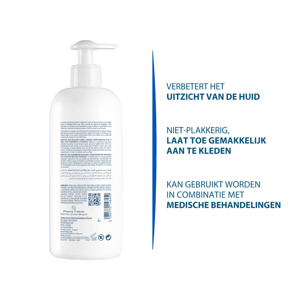 Ducray Kertyol Pso Balsem Dagelijks 400ml Nf