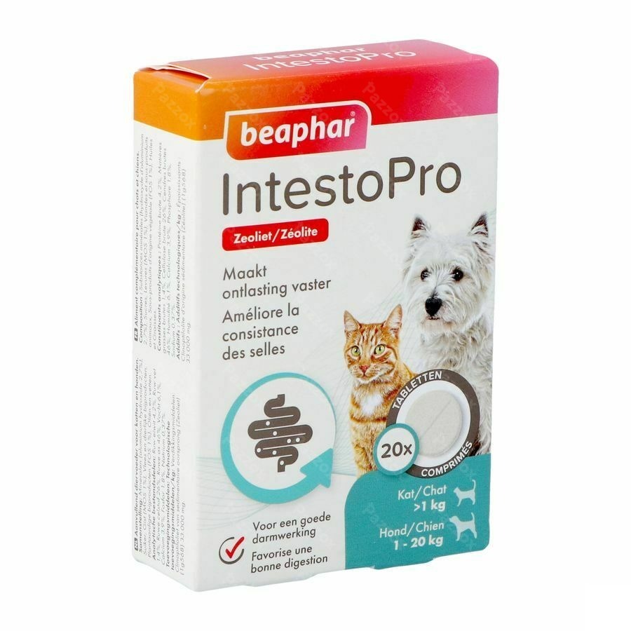 Beaphar Intesto Pro Chien-chat S Comp 20