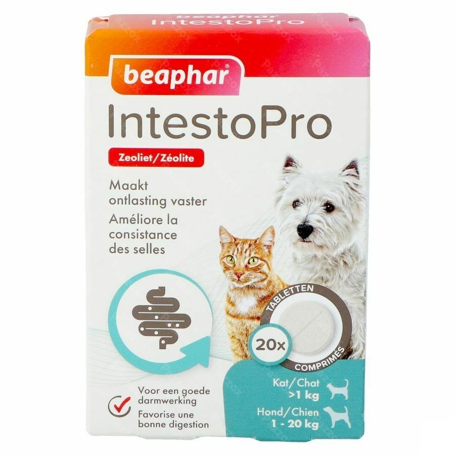 Beaphar Intesto Pro Chien-chat S Comp 20