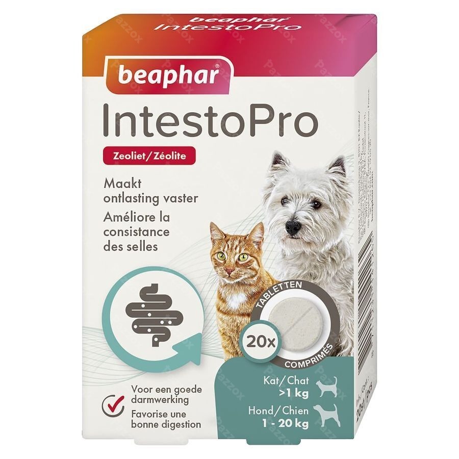Beaphar Intesto Pro Chien-chat S Comp 20