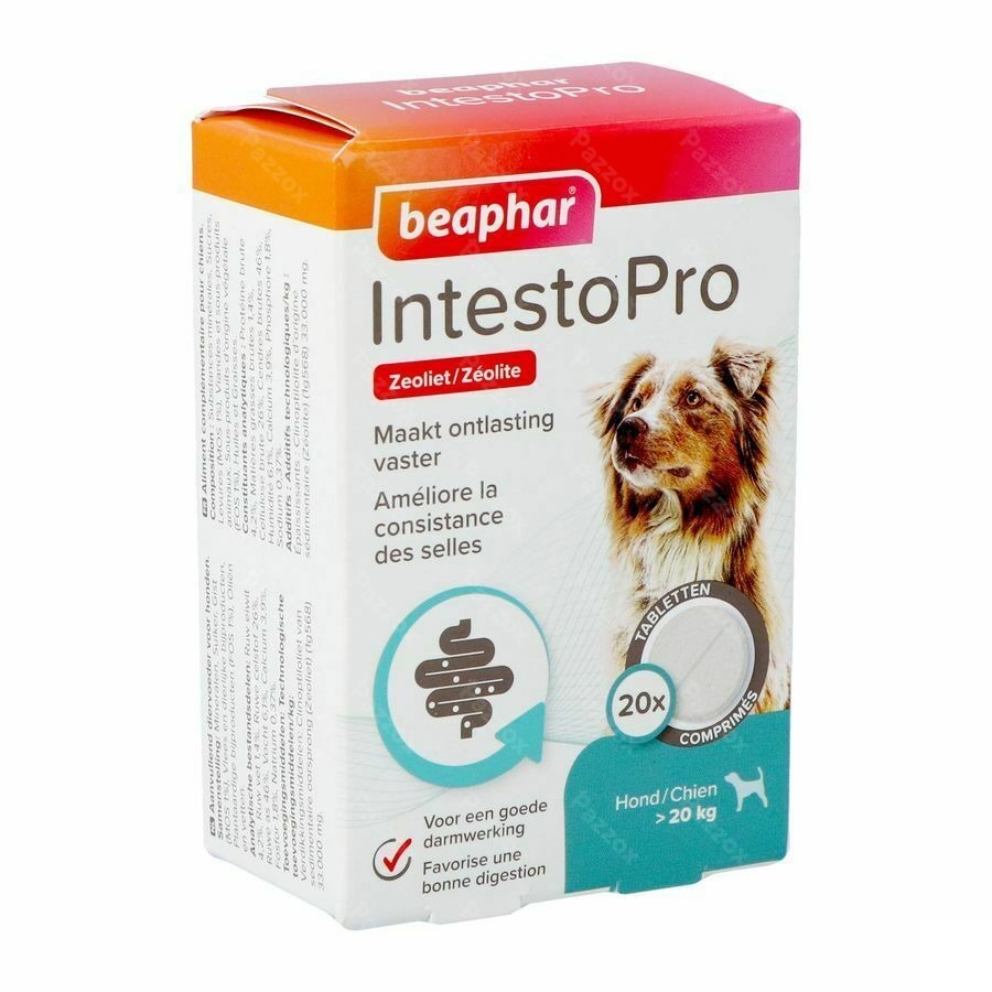 Beaphar Intesto Pro Chien M/l Comp 20