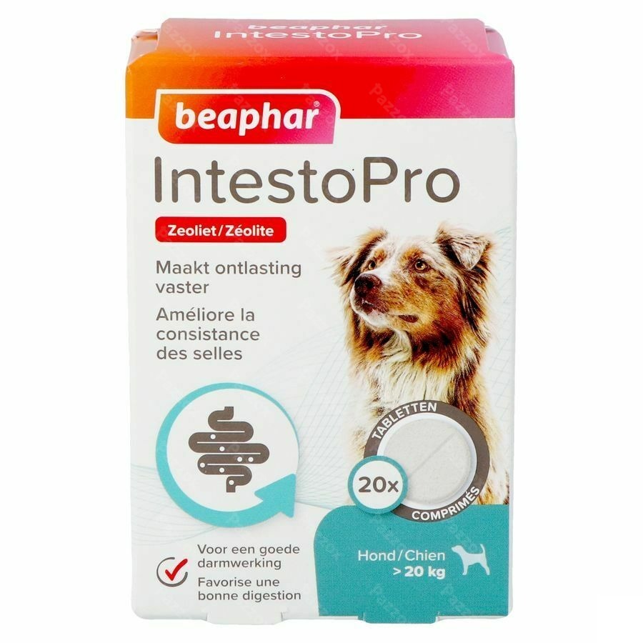 Beaphar Intesto Pro Chien M/l Comp 20