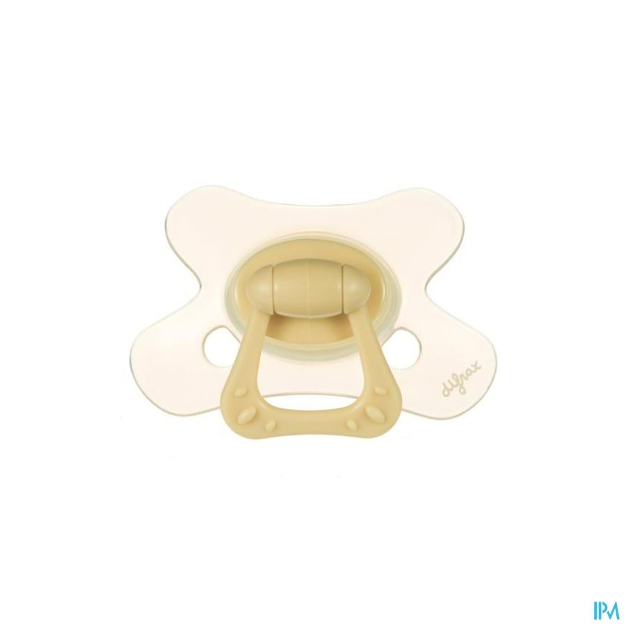 Difrax Fopspeen Natural 6m+ Special Edit. Perzik