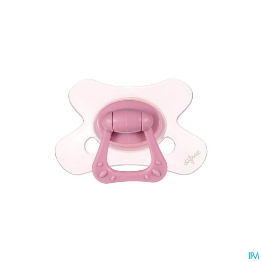 Difrax Fopspeen Natural 20+ M Cotton Candy Roze