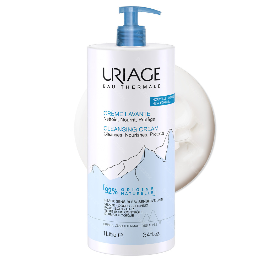 Uriage Zeepvrije Wascrème 1l