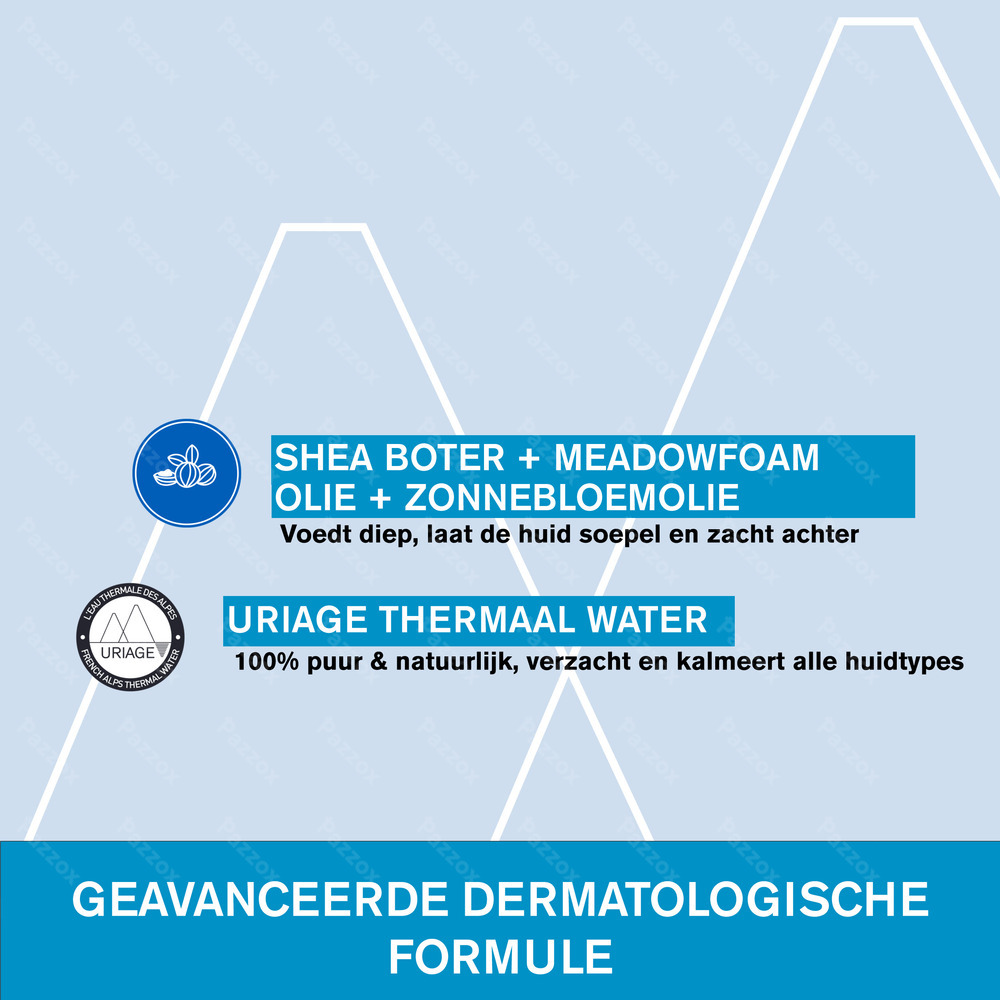 Uriage Zeepvrije Wascrème 1l