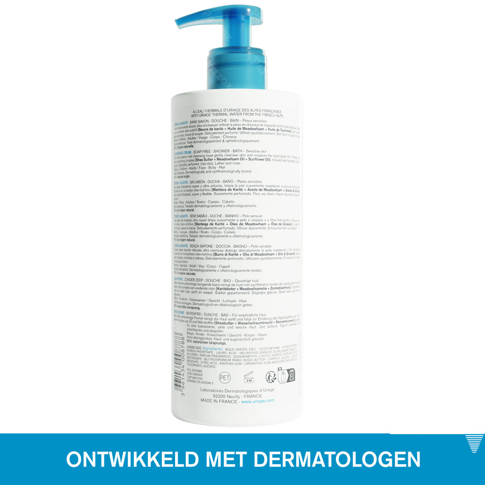Uriage Wascrème 500ml
