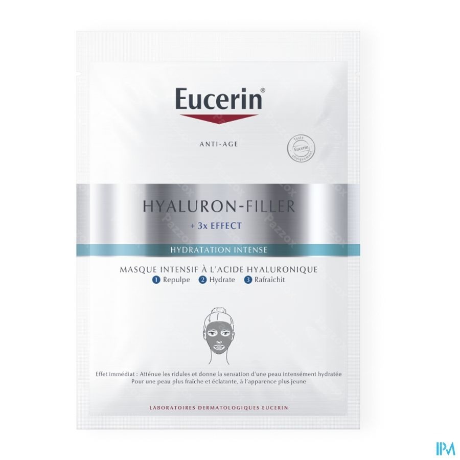 Eucerin Hyaluron-Filler 3x Effect Hyaluronzuur Masque Intensif 1 stuk