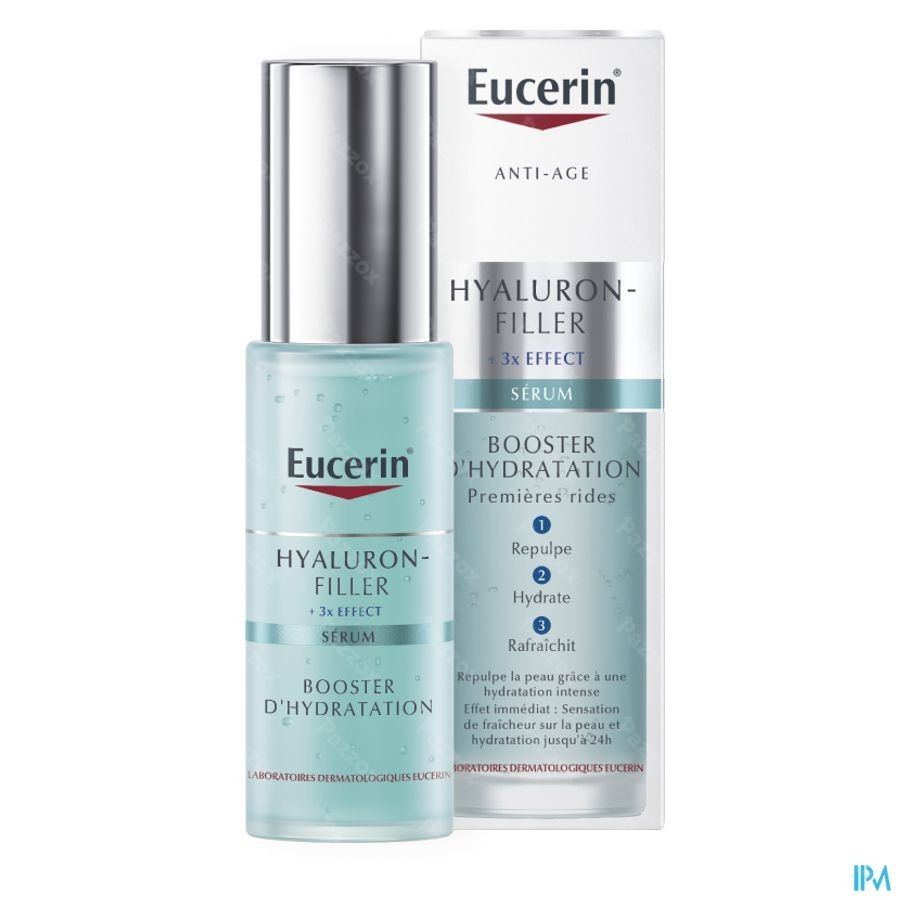 Eucerin Hyaluron-filler 3x Effect Sérum Booster d'Hydratation 30ml