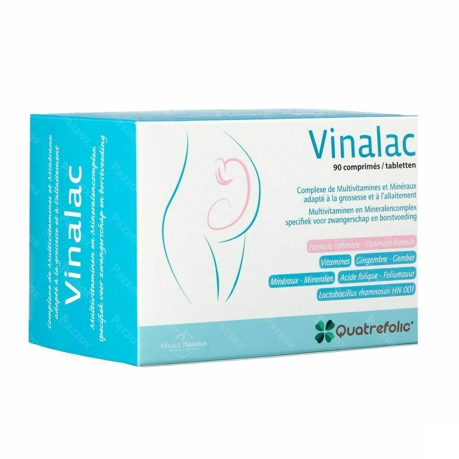 Vinalac Kinderwens tot Einde Borstvoeding 90 Capsules