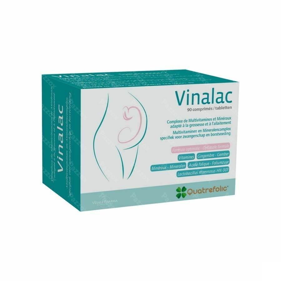 Vinalac Kinderwens tot Einde Borstvoeding 90 Capsules