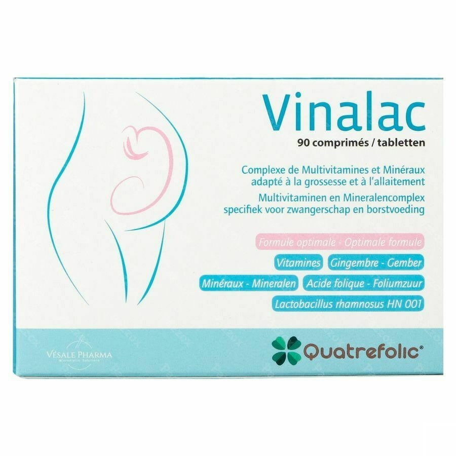 Vinalac Kinderwens tot Einde Borstvoeding 90 Capsules
