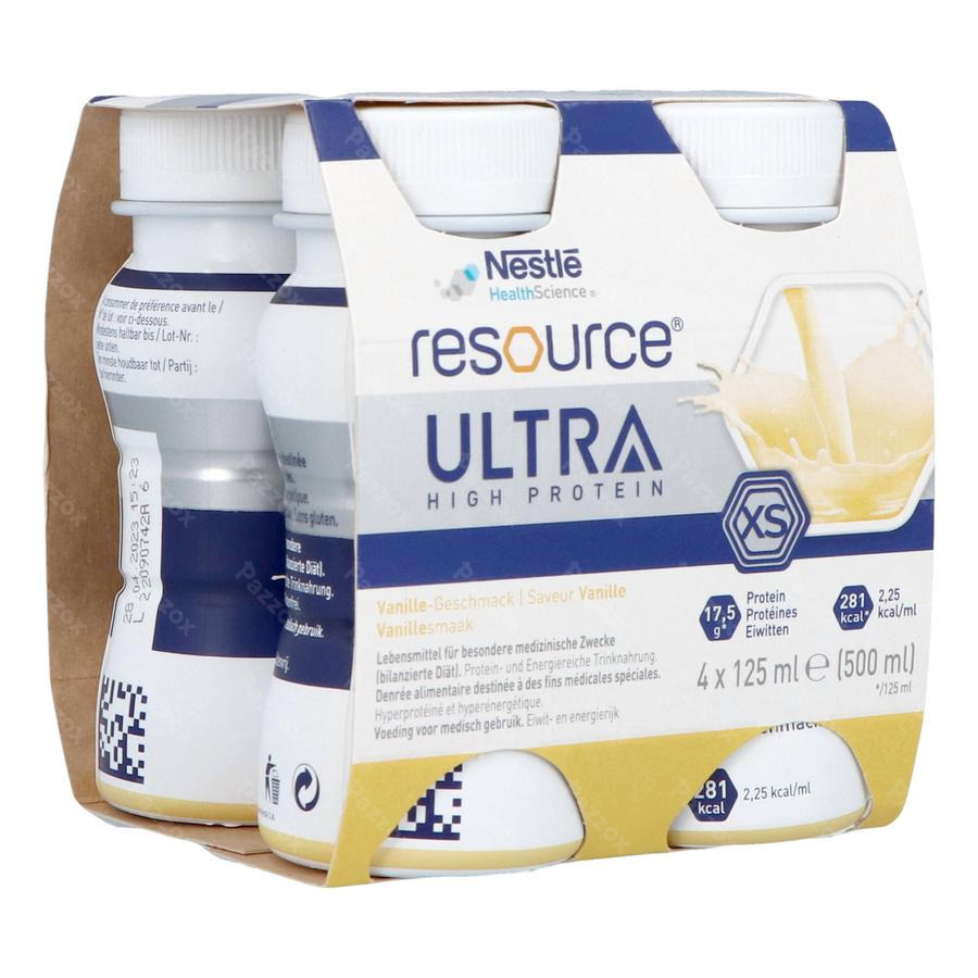 Resource Ultra Vanille 4x125ml