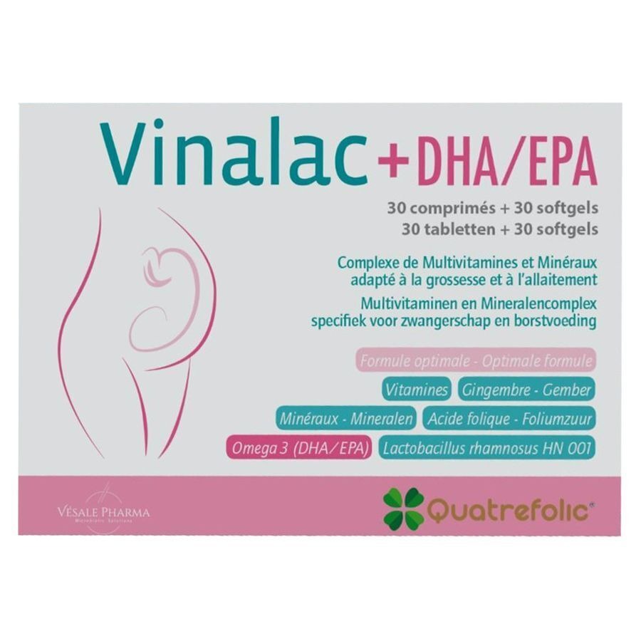 Vinalac Dha/epa Caps 30 + 30