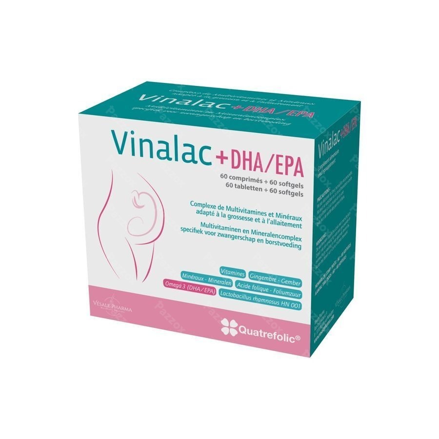 Vinalac Dha/epa Caps 60 + 60