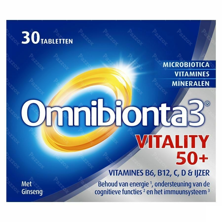 Omnibionta3 Vitality 50+ 30 Tabletten