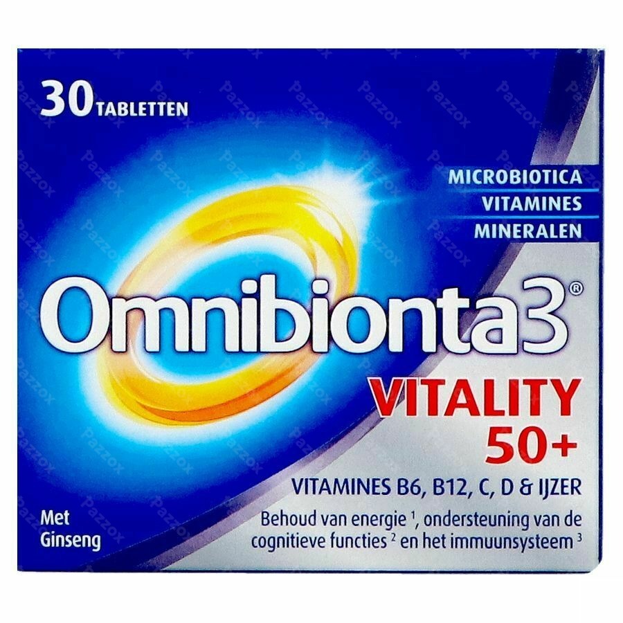 Omnibionta3 Vitality 50+ 30 Tabletten