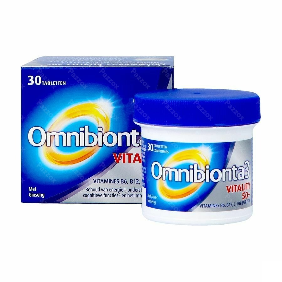 Omnibionta3 Vitality 50+ 30 Tabletten