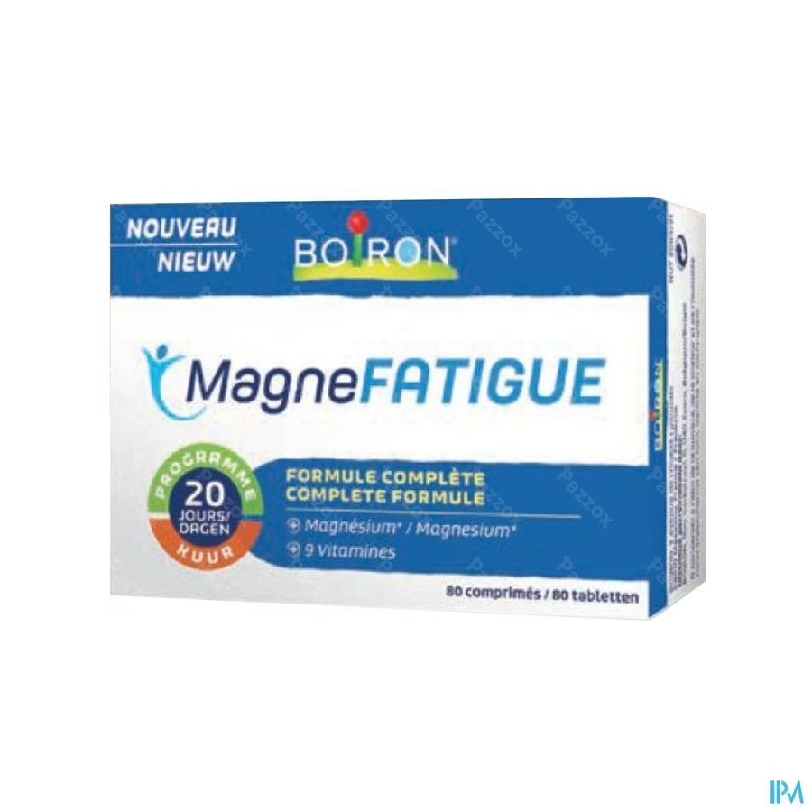 Boiron Magnefatigue Multivitamine Magnesium 80 Tabletten