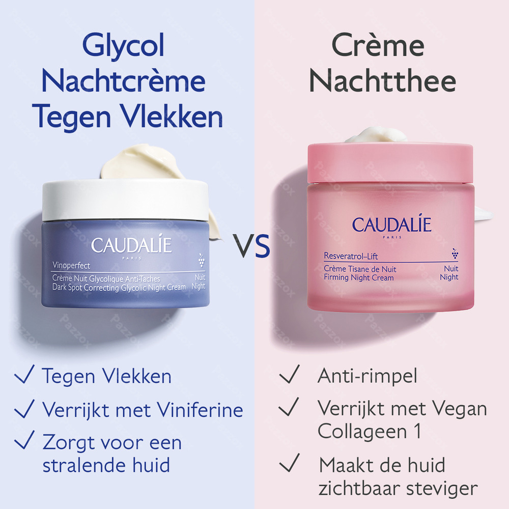 Caudalie Vinoperfect Glycol Nachtcrème Anti-Pigment 50ml