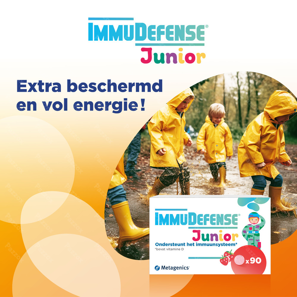Metagenics ImmuDefense Junior 90 kauwtabletten