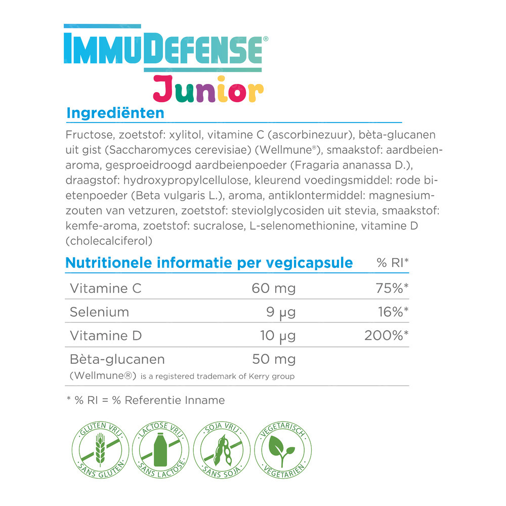 Metagenics ImmuDefense Junior 90 kauwtabletten