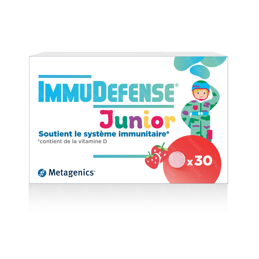 Metagenics ImmuDefense Junior 30 comprimés à mâcher