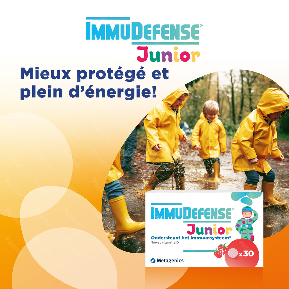 Metagenics ImmuDefense Junior 30 comprimés à mâcher