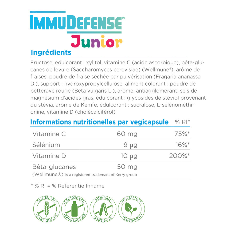Metagenics ImmuDefense Junior 30 comprimés à mâcher