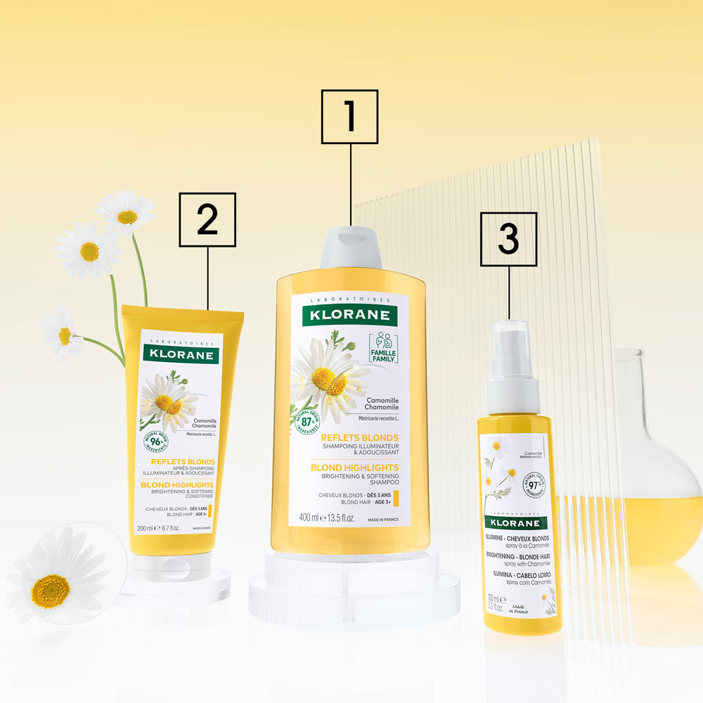 Klorane  Camomille Bio Shampooing Cheveux Blonds 200ml