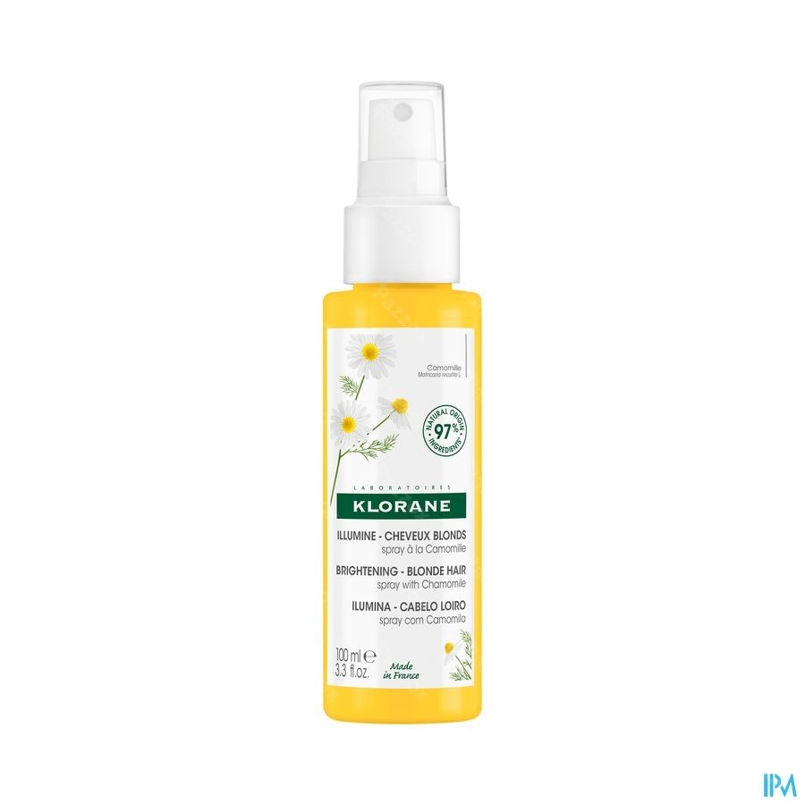 Klorane  Spray Camomille Bio Cheveux Blonds 100ml