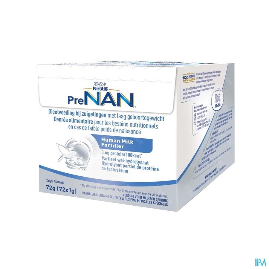 Prenan Human Milk Fortifier Sach 72x1g