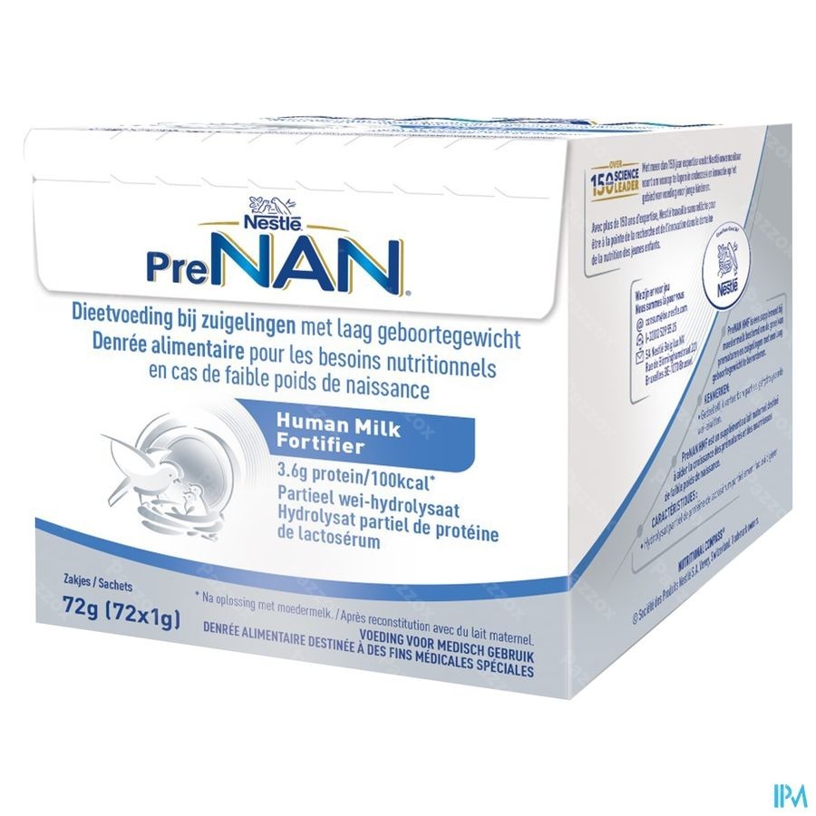 Prenan Human Milk Fortifier Sach 72x1g