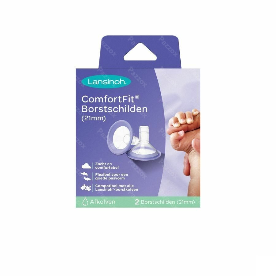 Lansinoh Borstschilden Comfort Fit 2x28mm