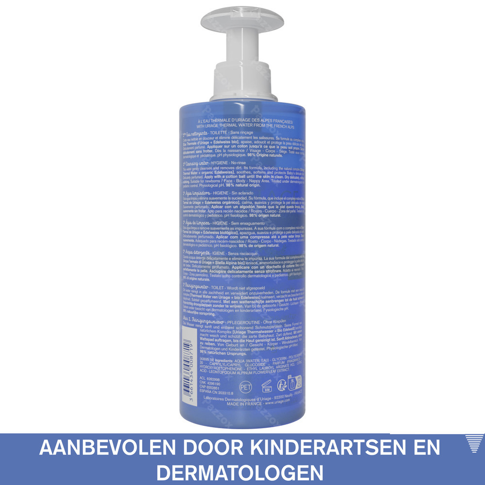 Uriage Bébé Reinigingswater 500ml