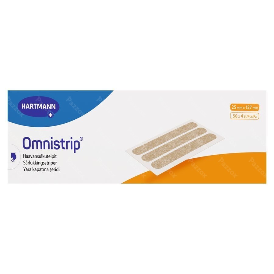 Hartmann Omnistrip 25mmx127mm 50x4 P/s