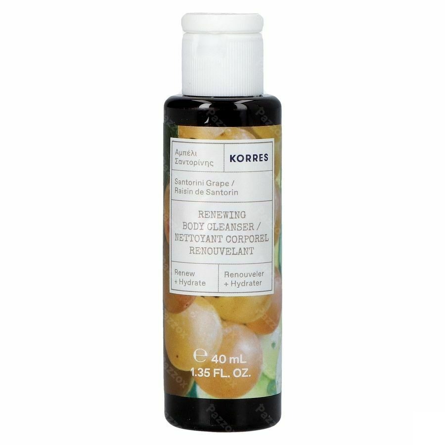 Korres Kb Gel Douche Nett. Corporel Santorin 40ml