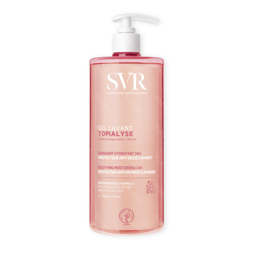 SVR Topialyse Gel Lavant Flacon Pompe 1l