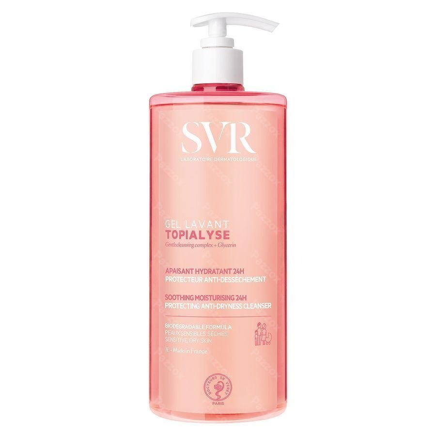 SVR Topialyse Gel Lavant Flacon Pompe 1l