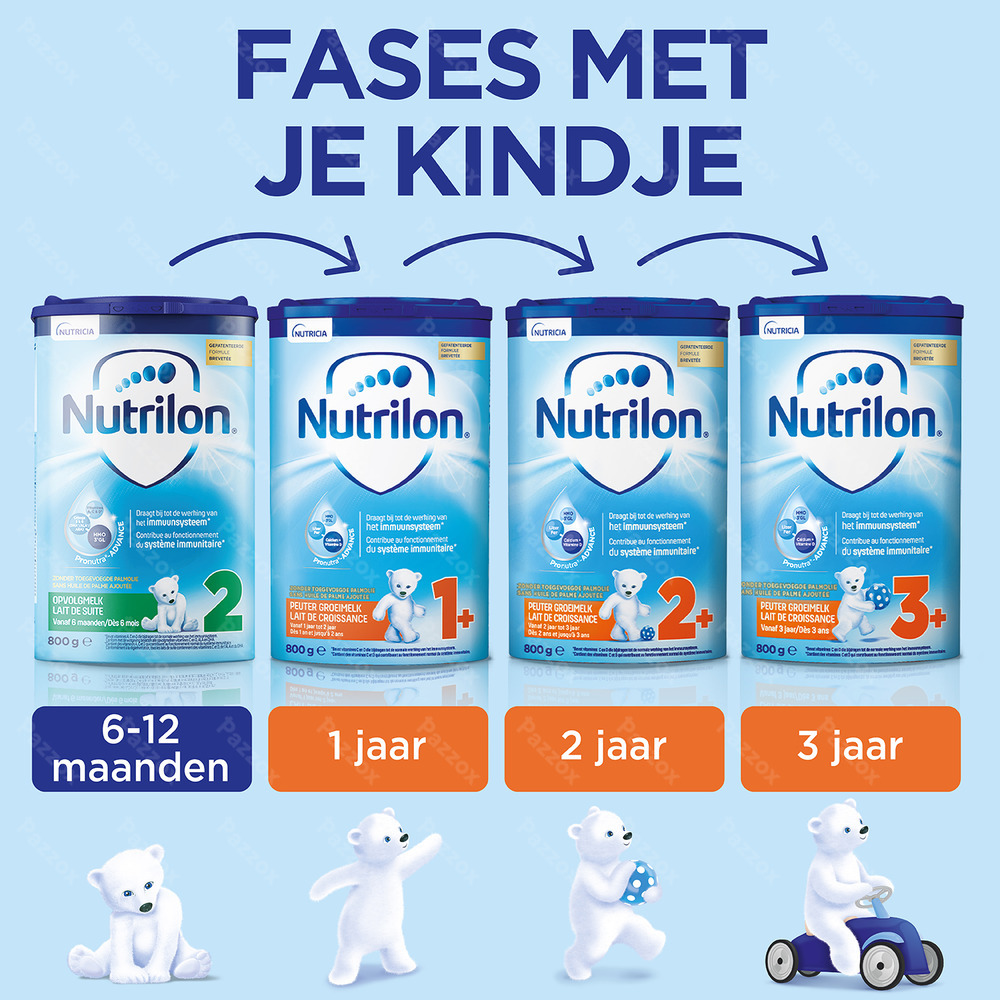 Nutrilon 3+ Groeimelk Peuter Vanaf 3 Jaar 800g