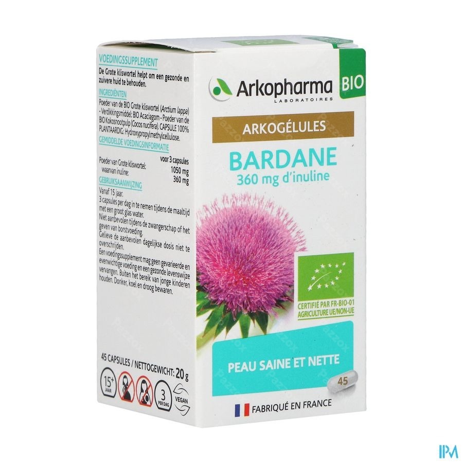 Arkogelules Bardane Bio 45