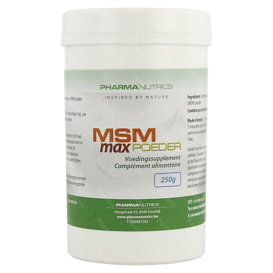 Pharmanutrics MSM Max Poeder 250g