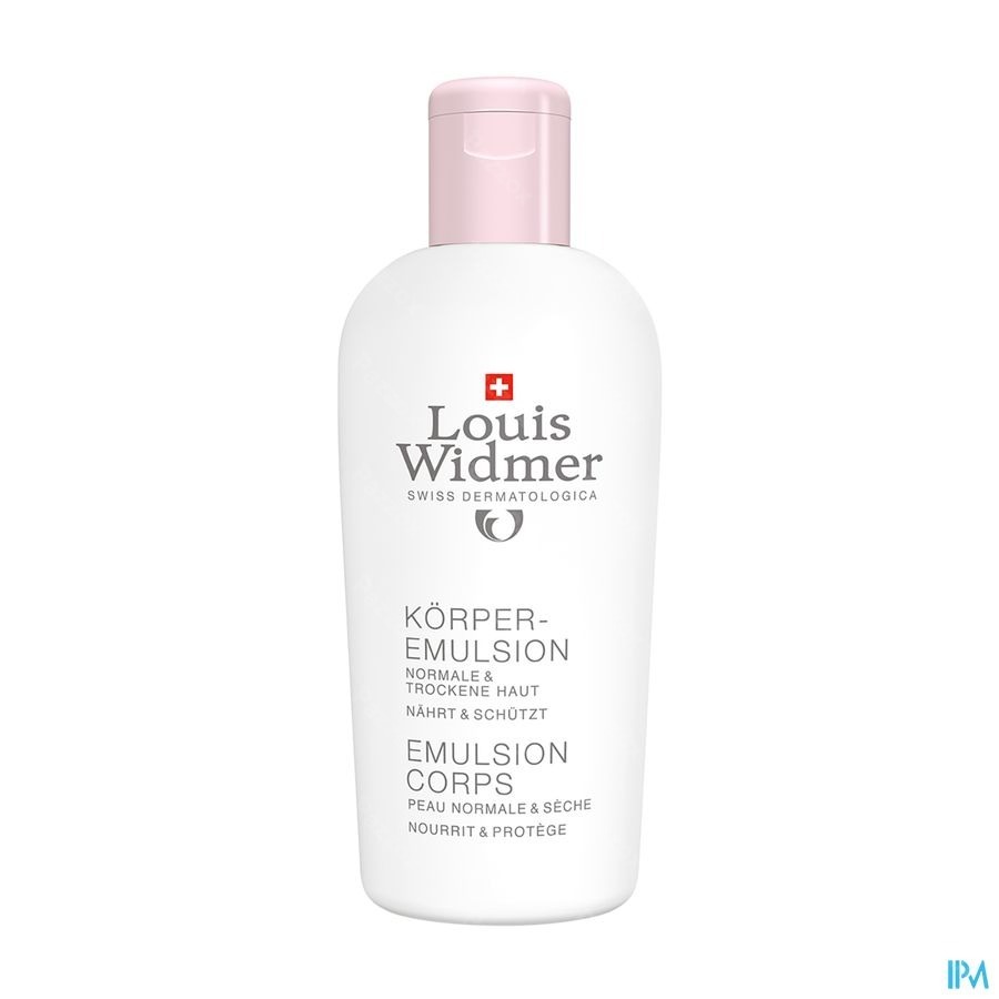 Louis Widmer Emulsion Corps Sans Parfum 200ml